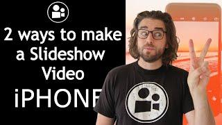 How to quickly make a Slideshow video on iPhone No 3rd party Apps required