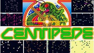 Centipede 1981 Versions ComparisonHD60FPS