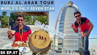 $25000 Royal Suite Tour of BURJ AL ARAB and the GOLD CAPPUCINO S06 EP.97  MIDDLE EAST MOTORCYCLE