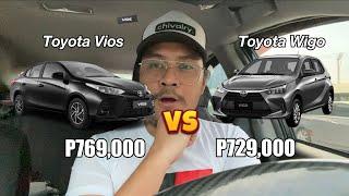 Toyota Wigo vs. Toyota Vios  DONT SETTLE for LESS  WATCH BEFORE YOU BUY ️