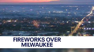 July 4th fireworks over Milwaukee neighborhoods  FOX6 News Milwaukee