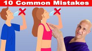 10 Common MISTAKES...Youre Drinking WATER Wrong  Dr. Mandell