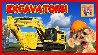 How Do Excavators Work?  Learn About Excavators and Hydraulics for Kids