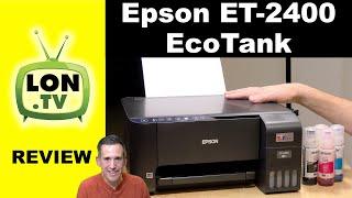 Epson ET-2400 Low Cost Tank  EcoTank  Supertank Printer  Scanner  Copier Review