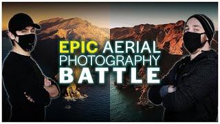 EPIC Aerial Photography BATTLE  Catalina Island