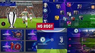 New UCL Patch • New UI designed • Original Team kits  PES 20 Mobile No Root