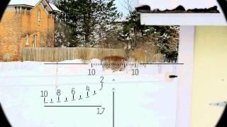 Airsoft Sniper Scope Cam PSO-1 Reticle Test