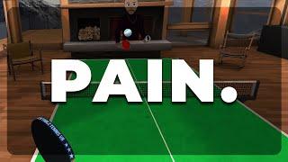 Getting Roasted in Table Tennis VR  Eleven Table Tennis