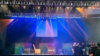 Chauvet Lighting Motion Drape Test at Dj Expo Times Square stage.3gp