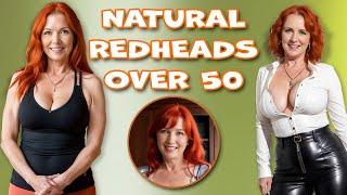 Natural Older Redheads Over 50 From All Over the World