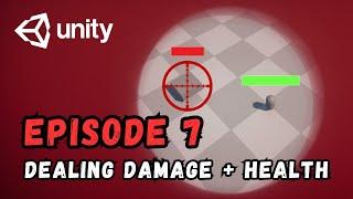 RTS Game Tutorial  Unity  Episode 7 - Dealing Damage + Health Bar