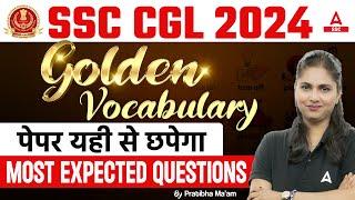 SSC CGL English Most Expected Questions  SSC CGL English By Pratibha Mam