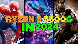 RYZEN 5 5600G GAMES TEST 2024 RYZEN 5 5600G RUN ANYTHING? 4GB RAM DEDICATED