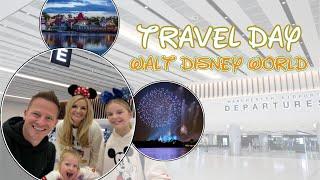 Walt Disney World Travel Day  Polynesian Fireworks  Caribbean Beach  Orlando Family Vlog