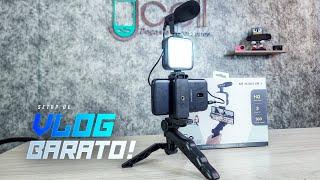 Faça Filmagem Profissional no Seu Celular Com o Kit Vlog 5 em 1 da Marblue MB-3004