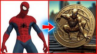 SUPERHEROES but COINS  All Characters Marvel & DC