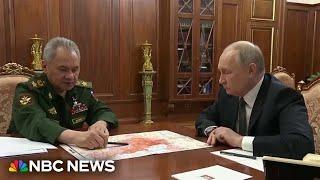 Putin removes longtime Russian defense minister Sergei Shoigu