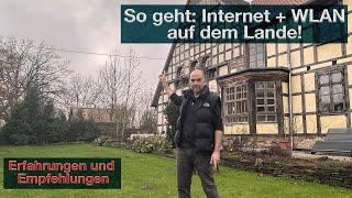 So geht - Internet und WLAN schnell + gute Übertragung im alten Gebäude und ländlichen Bereich