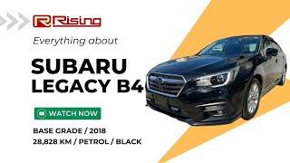 SOLD【2018】Subaru Legacy B4 4WD Base grade 28828 km - Japanese Car