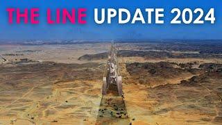 THE LINE is Growing FAST Construction Update 2024