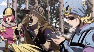 Fall Off Your Horse Gyro Zeppeli Animated 「JoJos Bizarre Adventure Steel Ball Run」