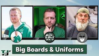 Our Big Boards & Legacy Uniform Reactions - Talkin Jets