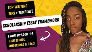 How To Write Scholarship Essays 2022  How I Won Several Scholarships Using the SAME Essay