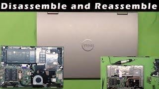 Dell inspiron 15 5000 series Tear down  service your laptop Disassemble and Reassemble