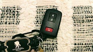 How to replace the battery on Toyota Tacoma key fob