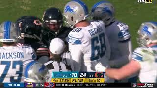 Lions o-line defends Jared Goff after hit