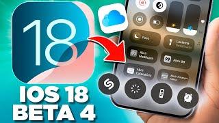 Saiu  iOS 18 Beta 4 MUDANÇAS na Central de Controle e MAIS