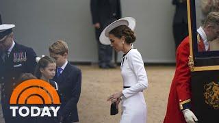 Princess Kate makes first public appearance at Trooping the Colour event