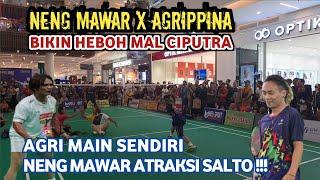 NENG MAWAR X AGRIPPINA BIKIN SUASANA MALL CIPUTRA PECAH‼️ADU TENGIL LAWAN RAJA TARKAM