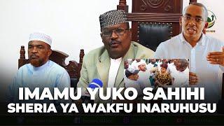 SHEIKH MUHAMMAD EID ALIVALIA NJUGA SAKATA LA SHEIKH ALLY MMANGA SAKATA LA KUUZWA KWA NYUMBA YA WAKFU