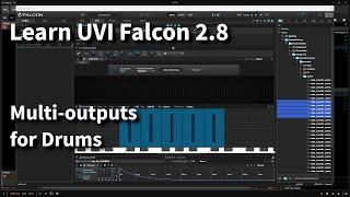 Learn UVI Falcon 2.8  Setting Up Multi-Out Drum Samples in Bitwig & Studio One