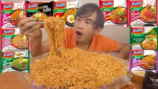 MUKBANG NYAMPURIN SEMUA VARIAN INDOMIE GORENG DAN RASANYA...  Rendy Pritz