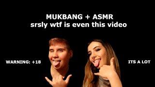 MUKBANG + KINDA ASMR SPILLING THE TEA AND LUBE EXPOSING FETISHES...