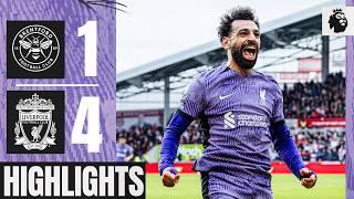 Salah returns with a GOAL & ASSIST as Reds score FOUR  Brentford 1-4 Liverpool  Highlights