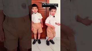 Balaj abhaj school 1st day #natashawaqasvlogs