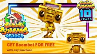 Get FREE..  Boombot unlock on Subway Surfers