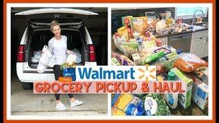 MY FIRST WALMART GROCERY PICKUP & GROCERY HAUL  SEPTEMBER 2019