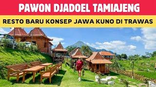 Pawon Djadoel Tamiajeng Trawas  Menyajikan Menu Khas Jawa Timur