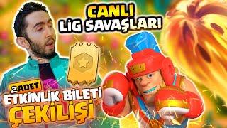 2x ETKİNLİK BİLETİÇEKİLİŞİ VE 3.GÜN LİG SALDIRILARMIZ  CLASH OF CLANS