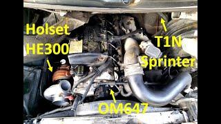 2006 MBDodge Sprinter T1N OM647 turbo upgrade - Part 1