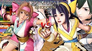 Samurai Shodown RIMURURU vs IROHA & NAKORURU Gameplay  Season Pass 2  DLC  Samurai Shodown 2019