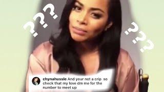 CHYNA HUSSLE Nipsey’s BM MISTAKES a fan page For Lauren London’s page and GOES OFF