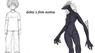 deku x fem nomu part 1 textingstory