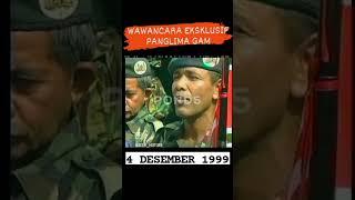EKSLUSIF Wawancara Panglima GAM Abdullah Syafii  #panglima #militer #tentara #specialforces #fyp