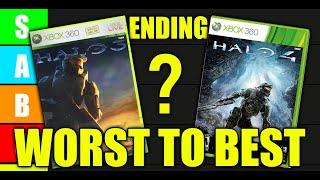 Ranking every Halo Game by its Ending Worst to Best