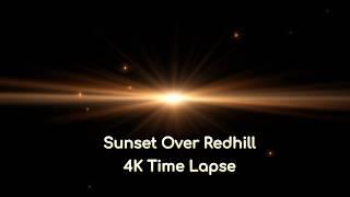 Redhill Sunset UK 4K Time Lapse